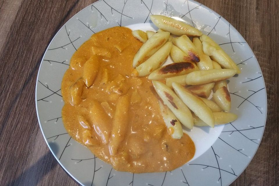 Curry-Geschnetzeltes