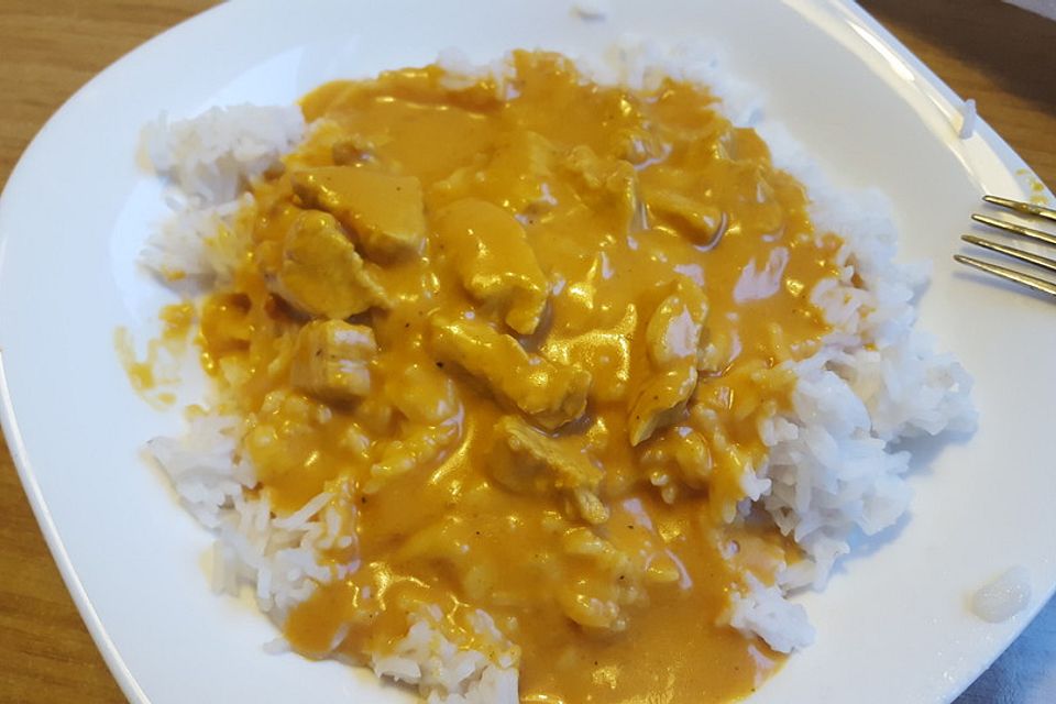 Curry-Geschnetzeltes