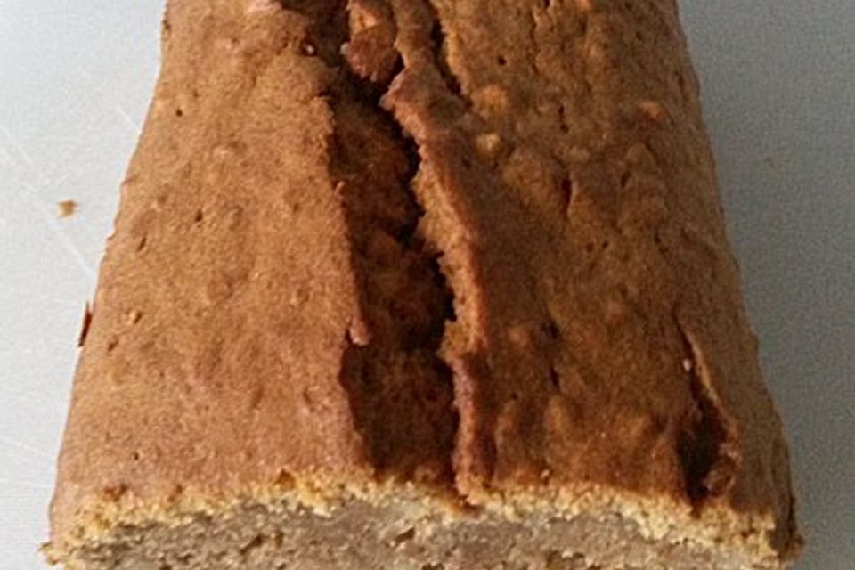 Karibisches Bananenbrot oder Bananenkuchen