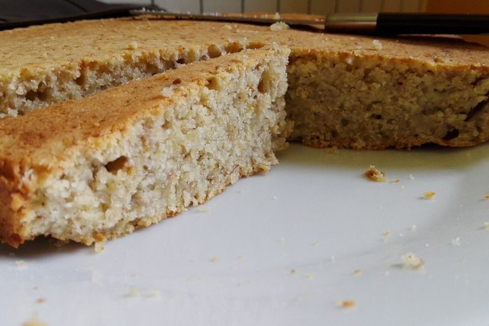 Karibisches Bananenbrot oder Bananenkuchen