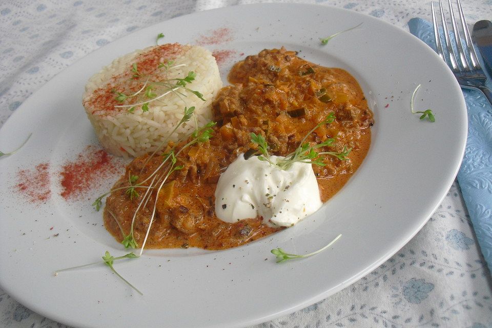 Hackfleisch nach russischer Art