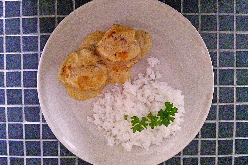 Schweinefilet überbacken