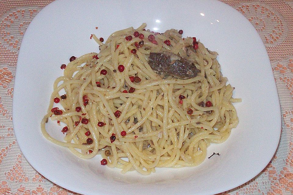 Spaghetti sizilianisch