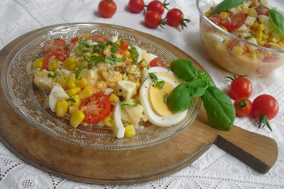 Tomaten-Mais-Salat