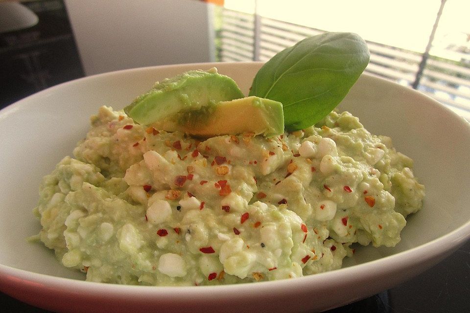 Avocado-Frischkäse-Creme