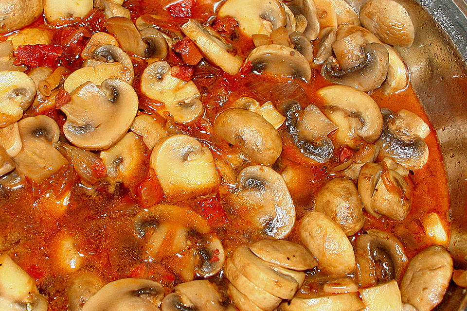 Champignons con Chorizo