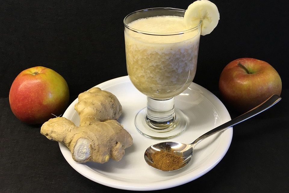 Bananen-Apfel-Smoothie