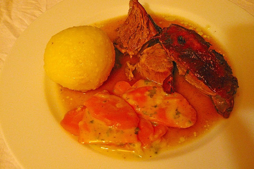 Lammbraten aus der Keule