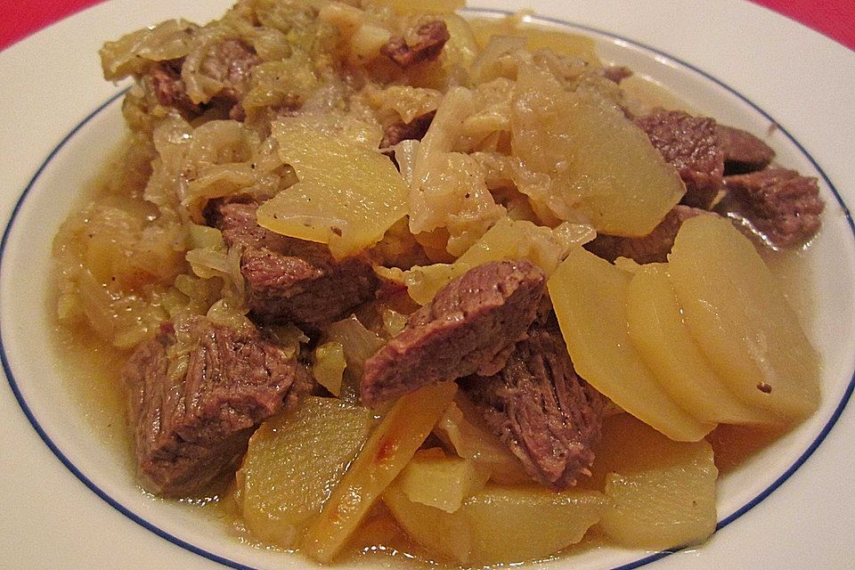 Irish Stew im Schnellkochtopf