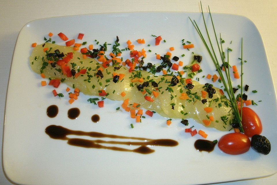 Handkäs-Carpaccio