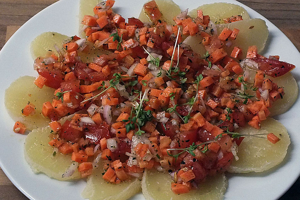 Handkäs-Carpaccio