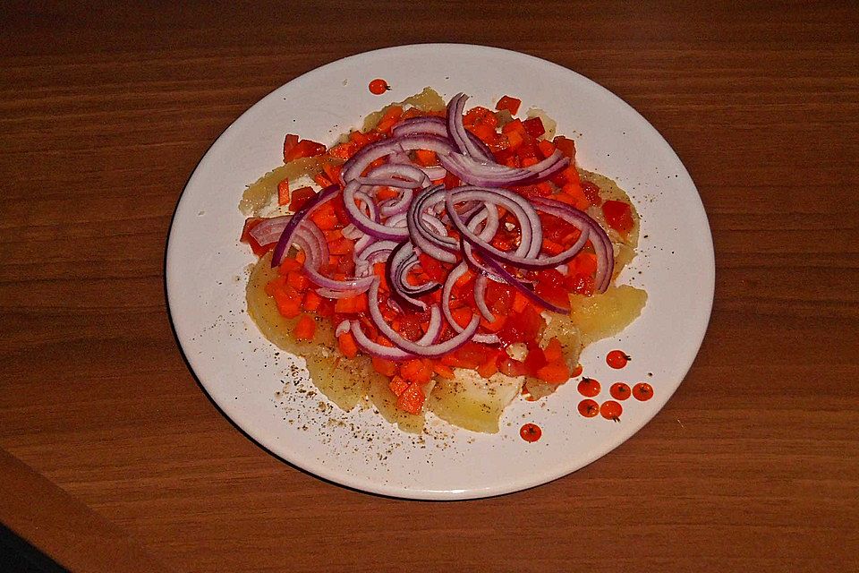 Handkäs-Carpaccio