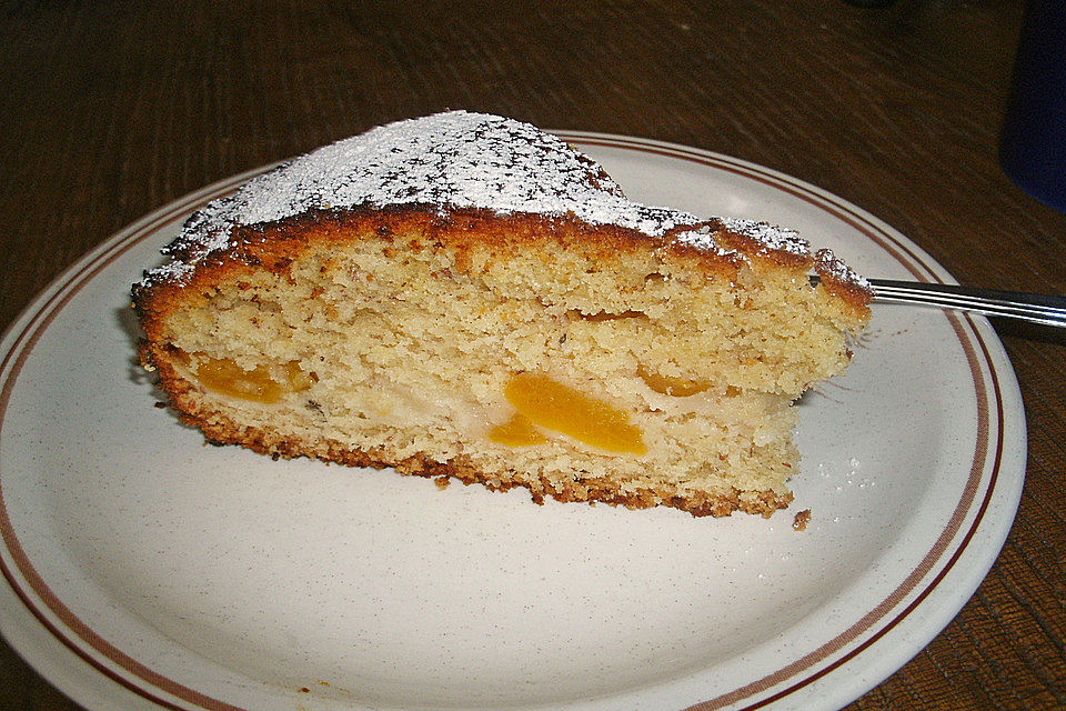 Aprikosen-Mandelkuchen