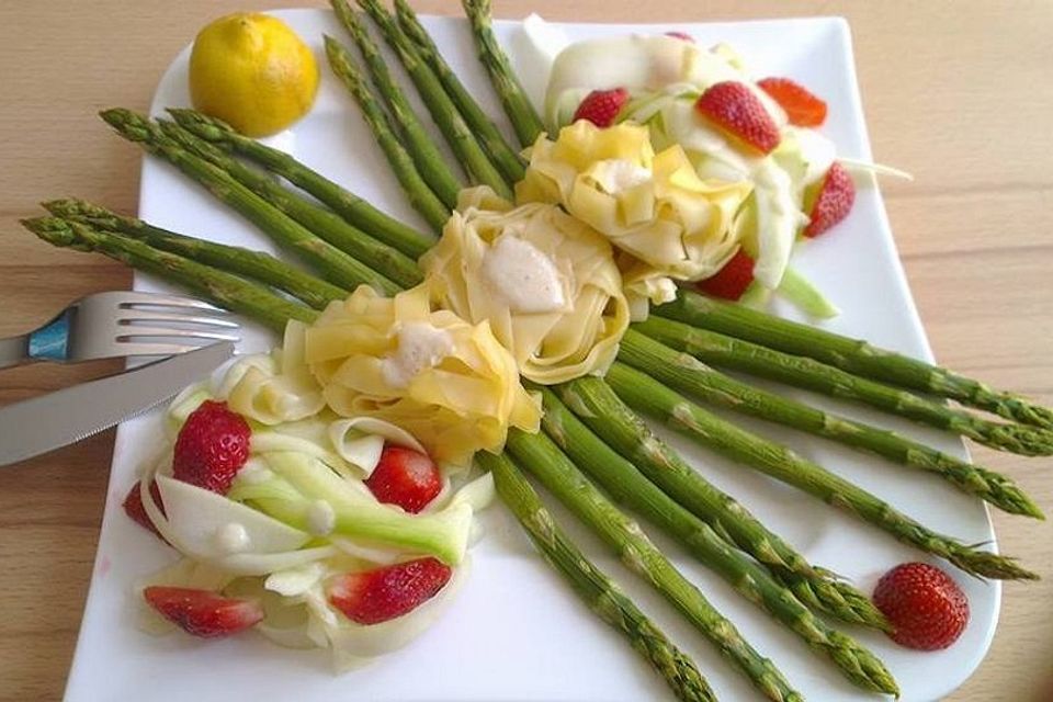 Spargel aus dem Backofen