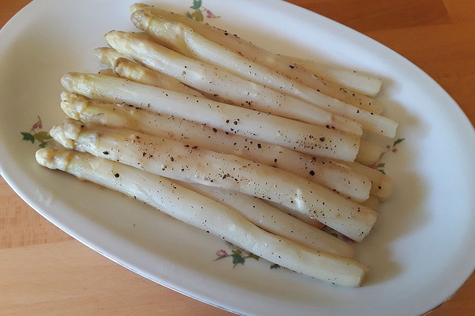 Spargel aus dem Backofen