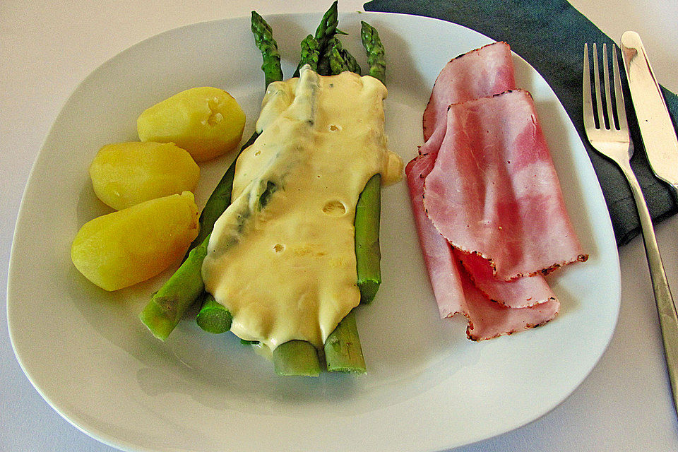 Spargel aus dem Backofen