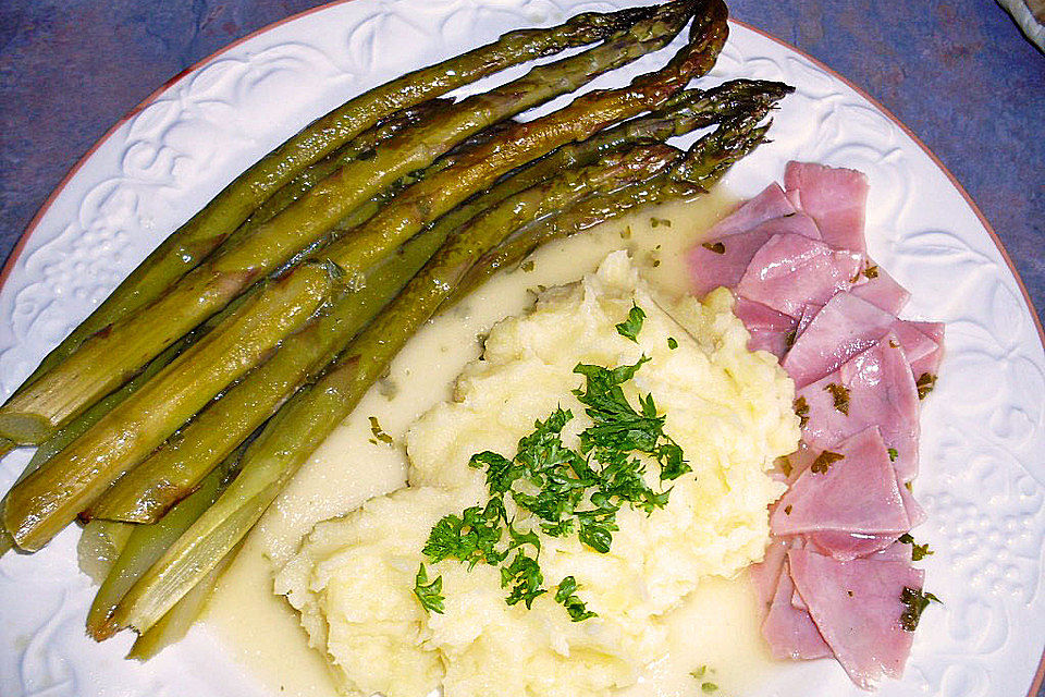 Spargel aus dem Backofen