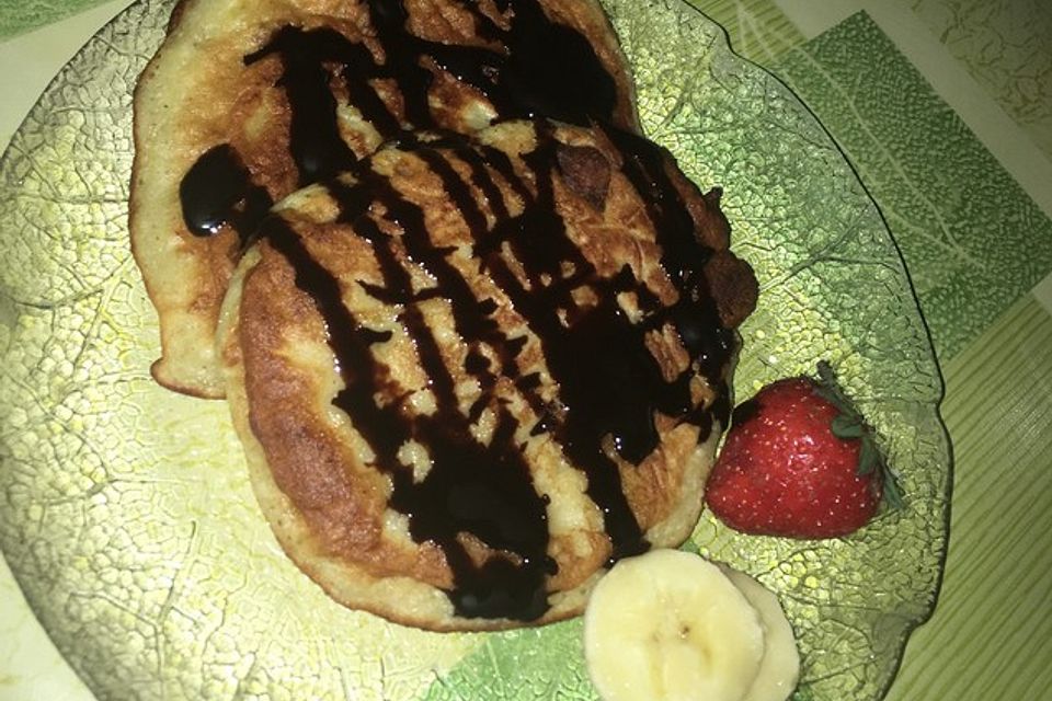 Bananen-Pancakes