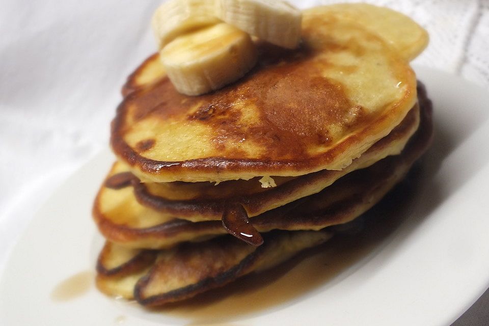 Bananen-Pancakes