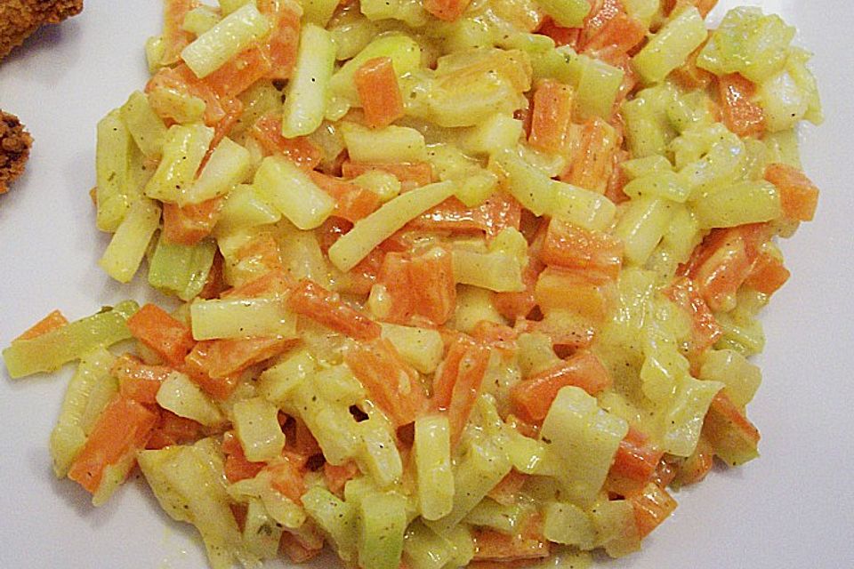 Zucchini-Möhren-Gemüse