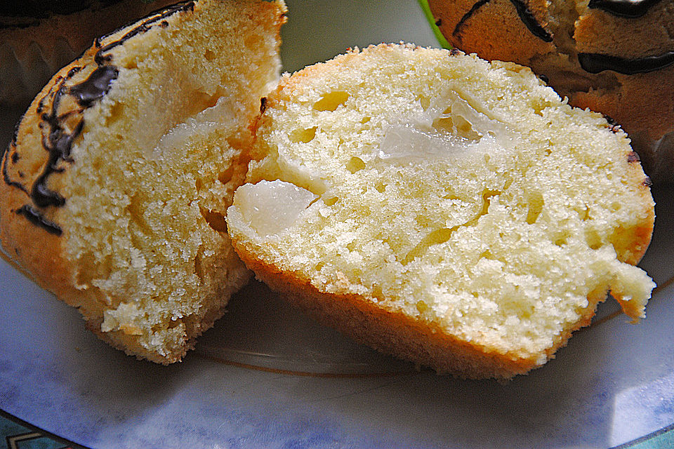 Birne Helene-Muffins