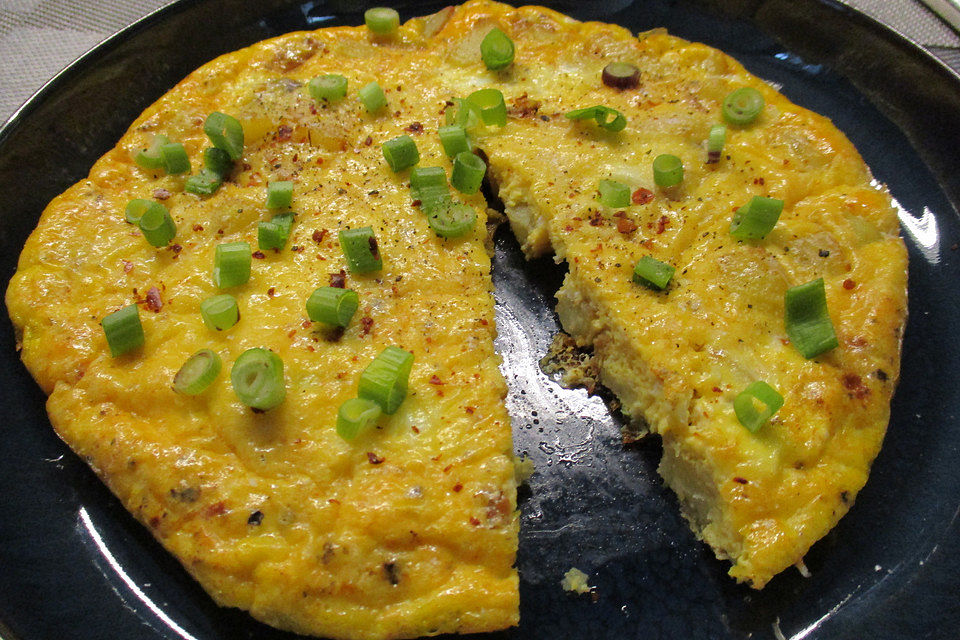 Traditionelle spanische Tortilla