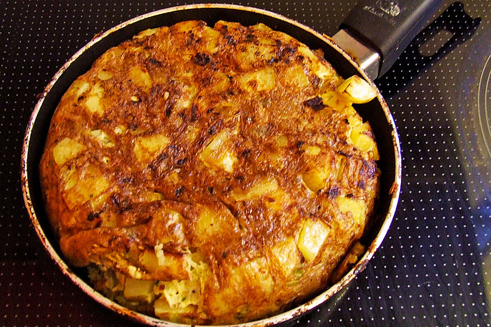 Traditionelle spanische Tortilla