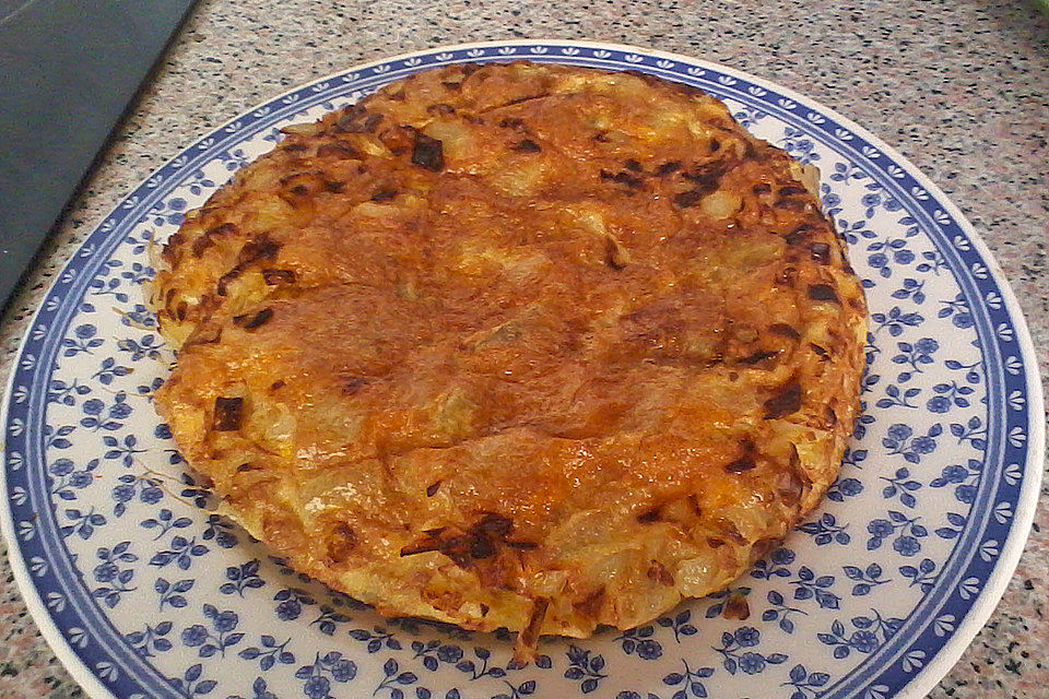 Traditionelle spanische Tortilla