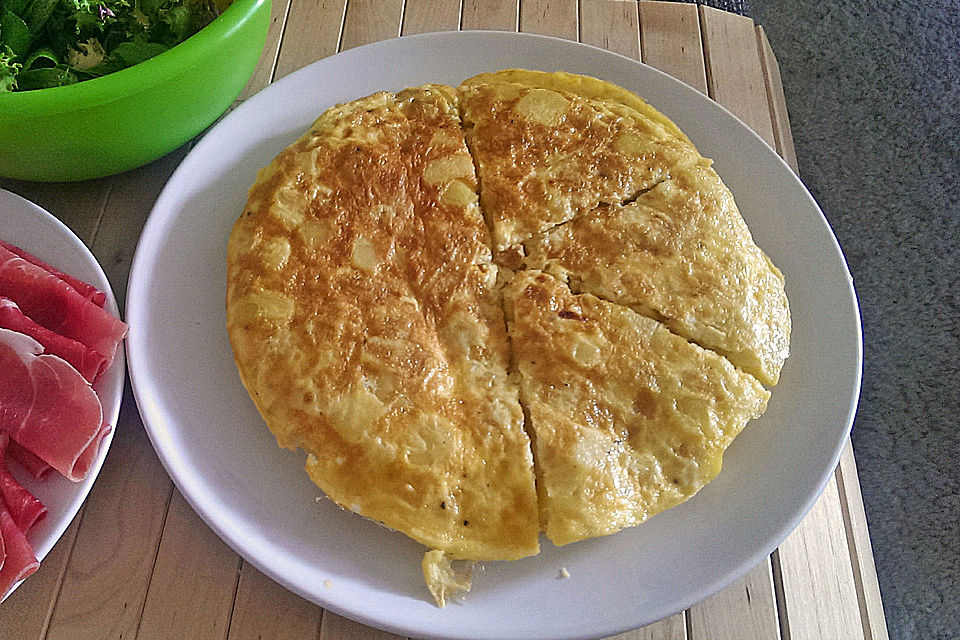 Traditionelle spanische Tortilla