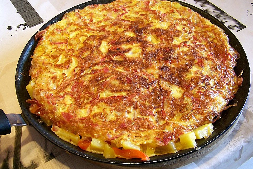 Traditionelle spanische Tortilla