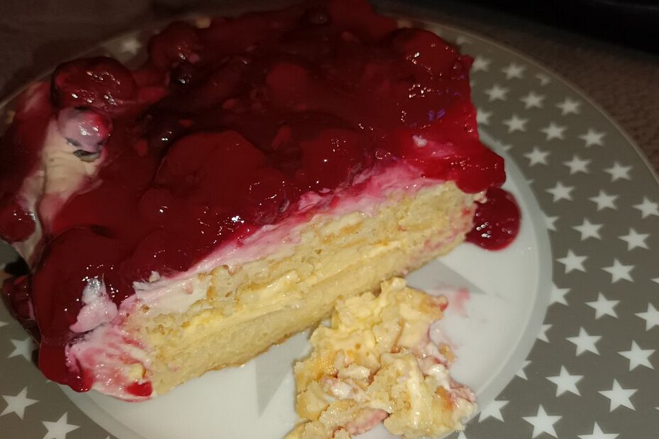 Rote Grütze Kuchen