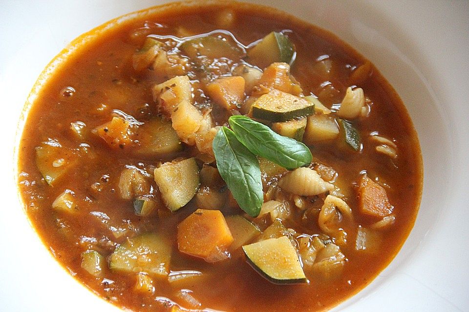 Travelamigos  vegetarische Minestrone