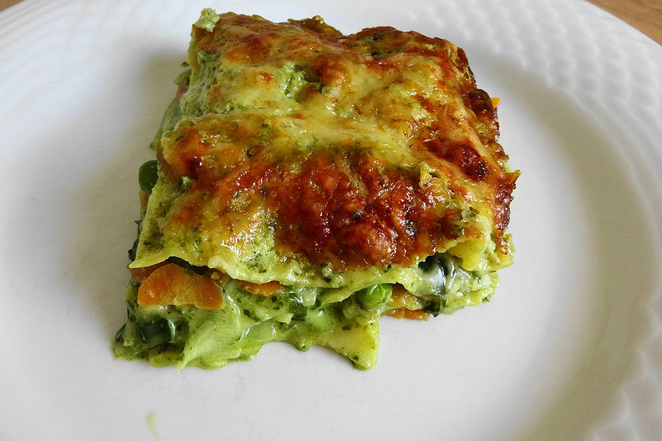 Frühlings-Lasagne