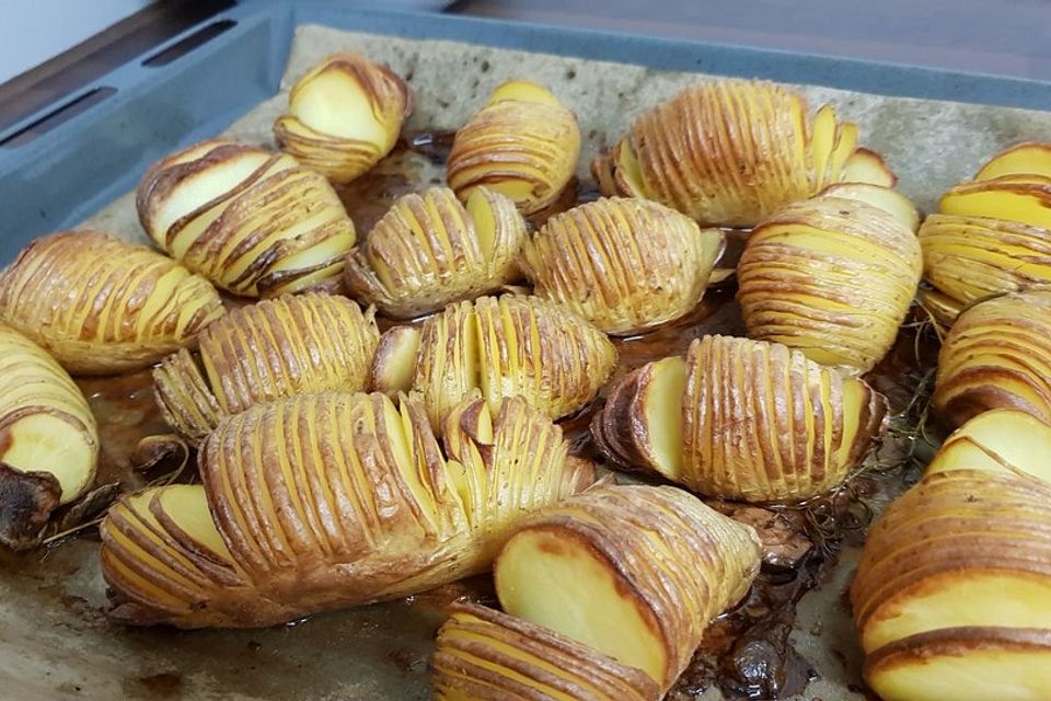 Hasselback-Kartoffeln