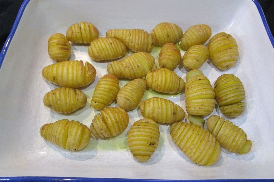 Hasselback-Kartoffeln