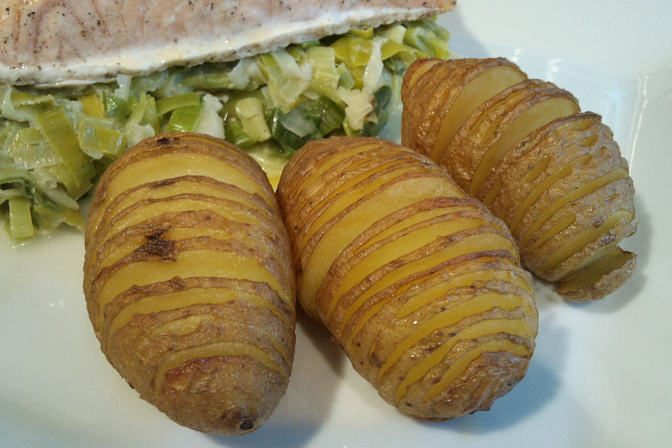 Hasselback-Kartoffeln