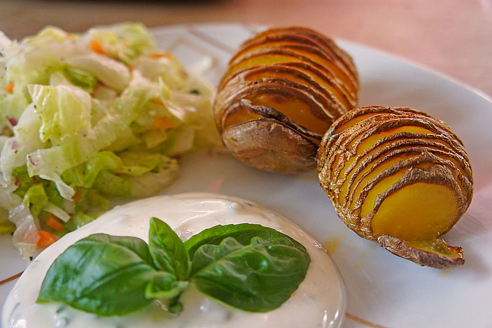 Hasselback-Kartoffeln