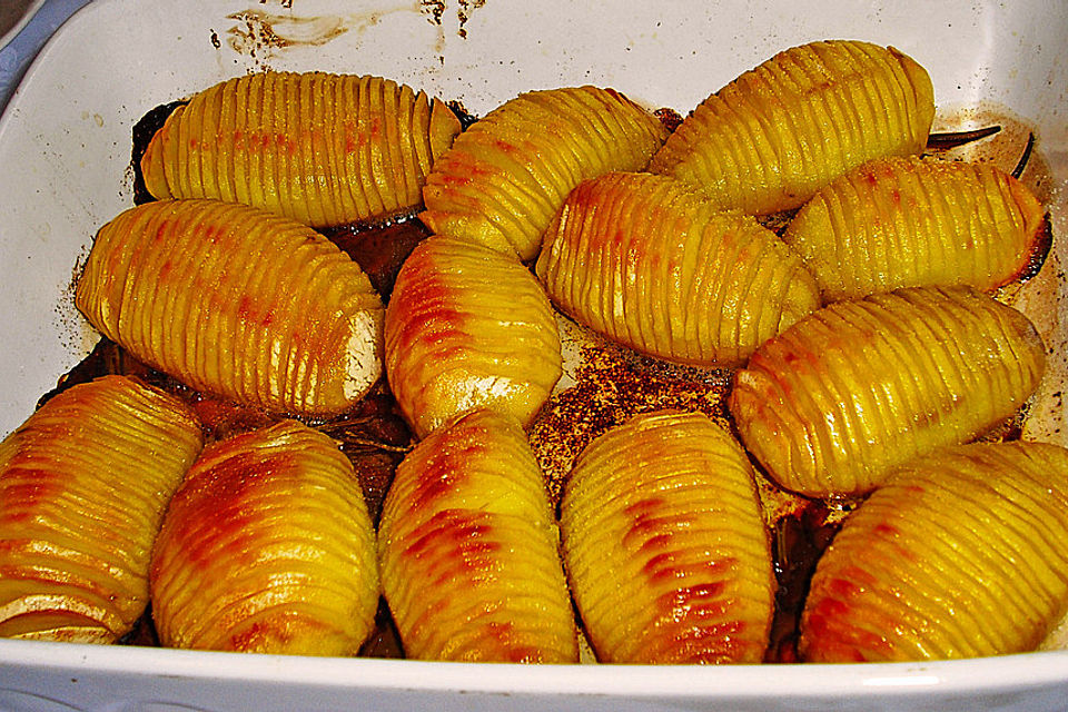 Hasselback-Kartoffeln