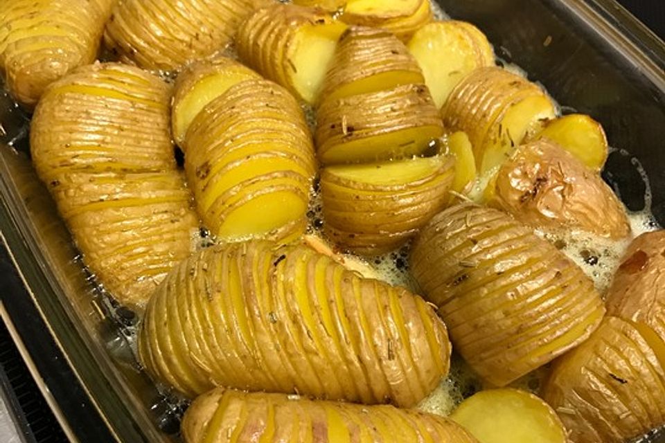 Hasselback-Kartoffeln