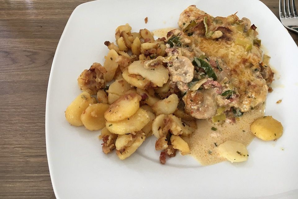 Schnitzelauflauf