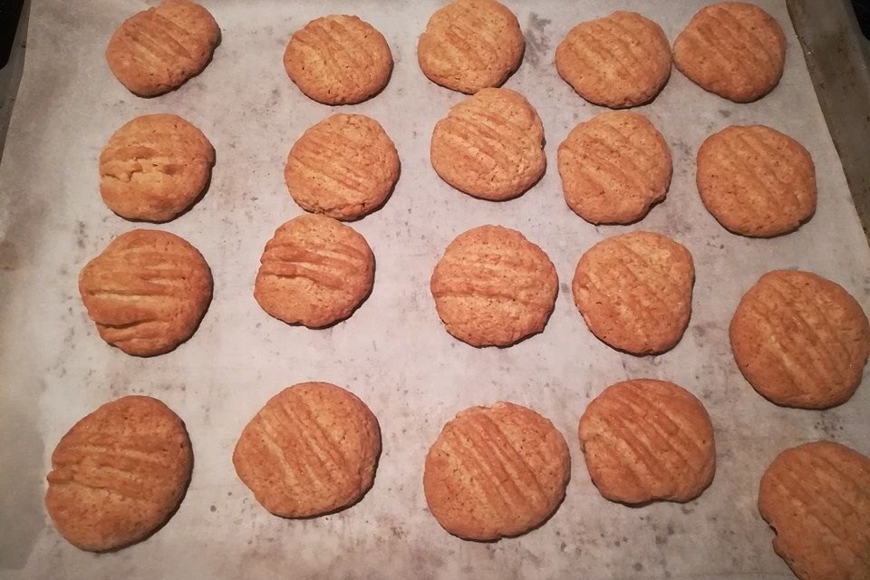 Vegane Marzipanplätzchen