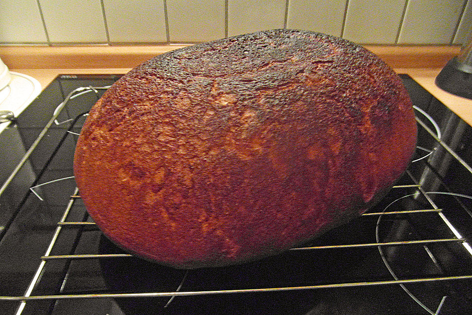 Sauerteigbrot im Römertopf