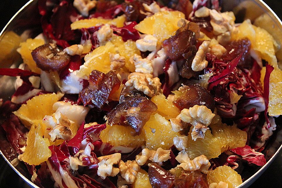 Radicchio-Orangen-Salat