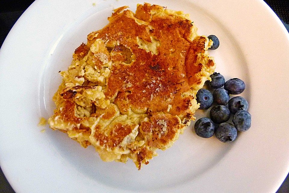 Blaubeer Pancakes aus Mandelmehl