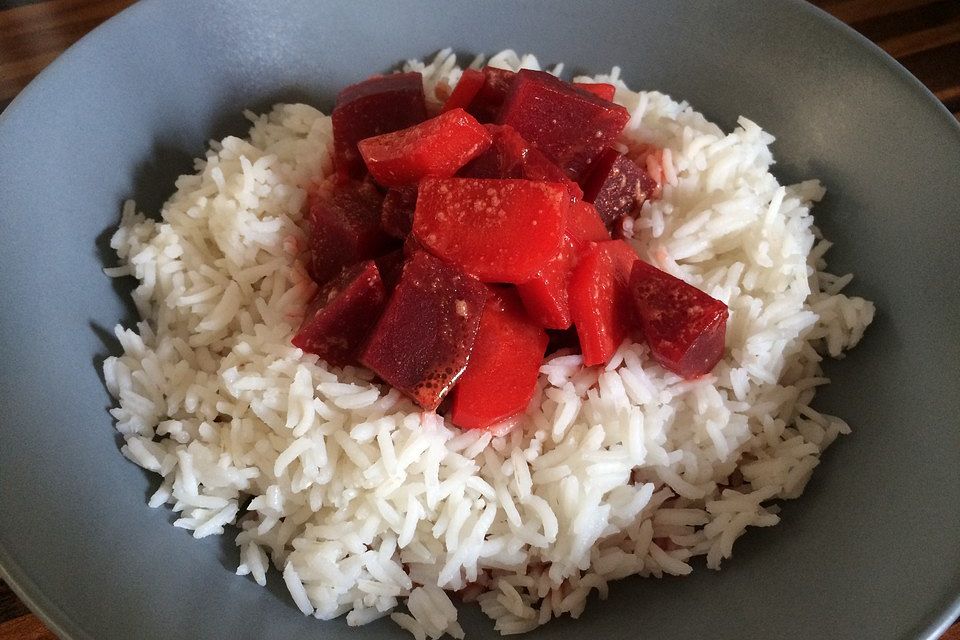 Rote Bete-Curry vegan