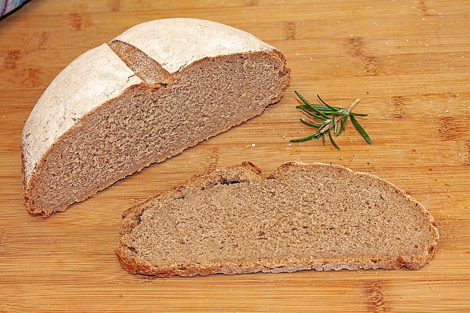 Mischbrot ohne Sauerteig