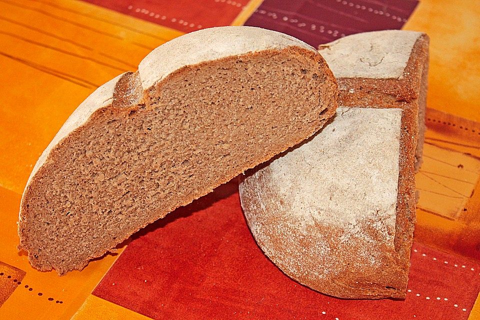 Mischbrot ohne Sauerteig