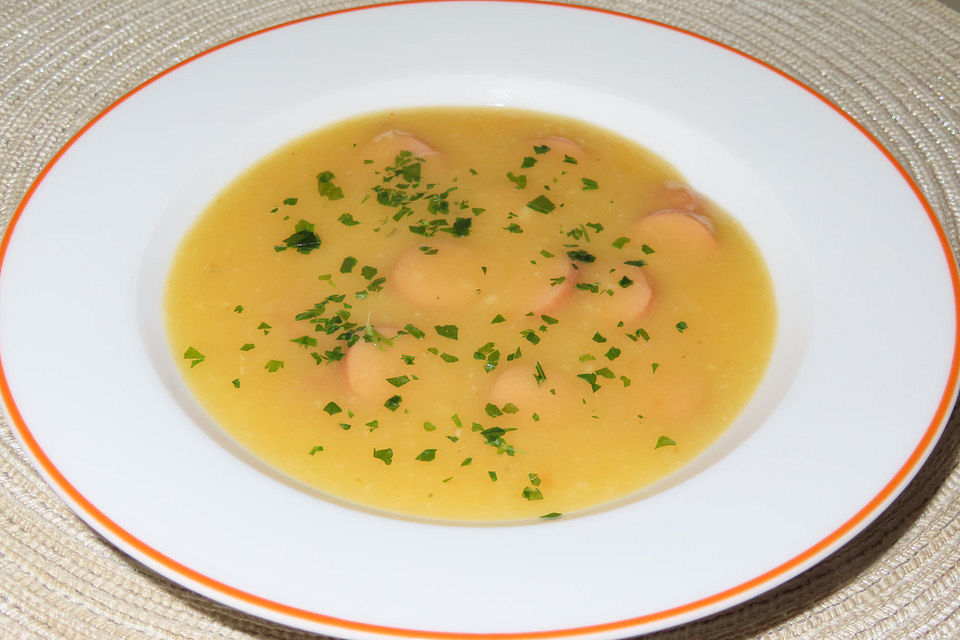 Kartoffel-Gemüse-Cremesuppe