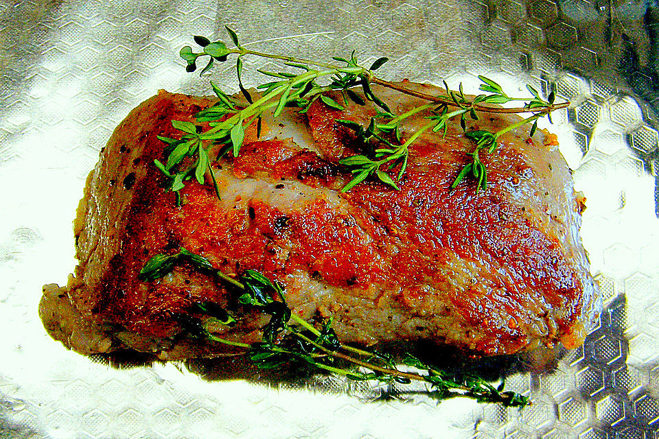 Schweinefilet mit Gorgonzolasauce