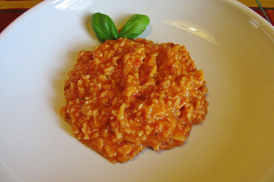 Tomatenreis mit Parmesan